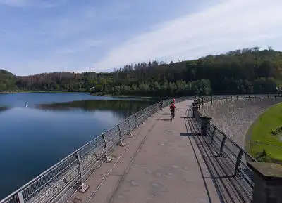 Vorschauansicht der Staumauer der Hasper Talsperre